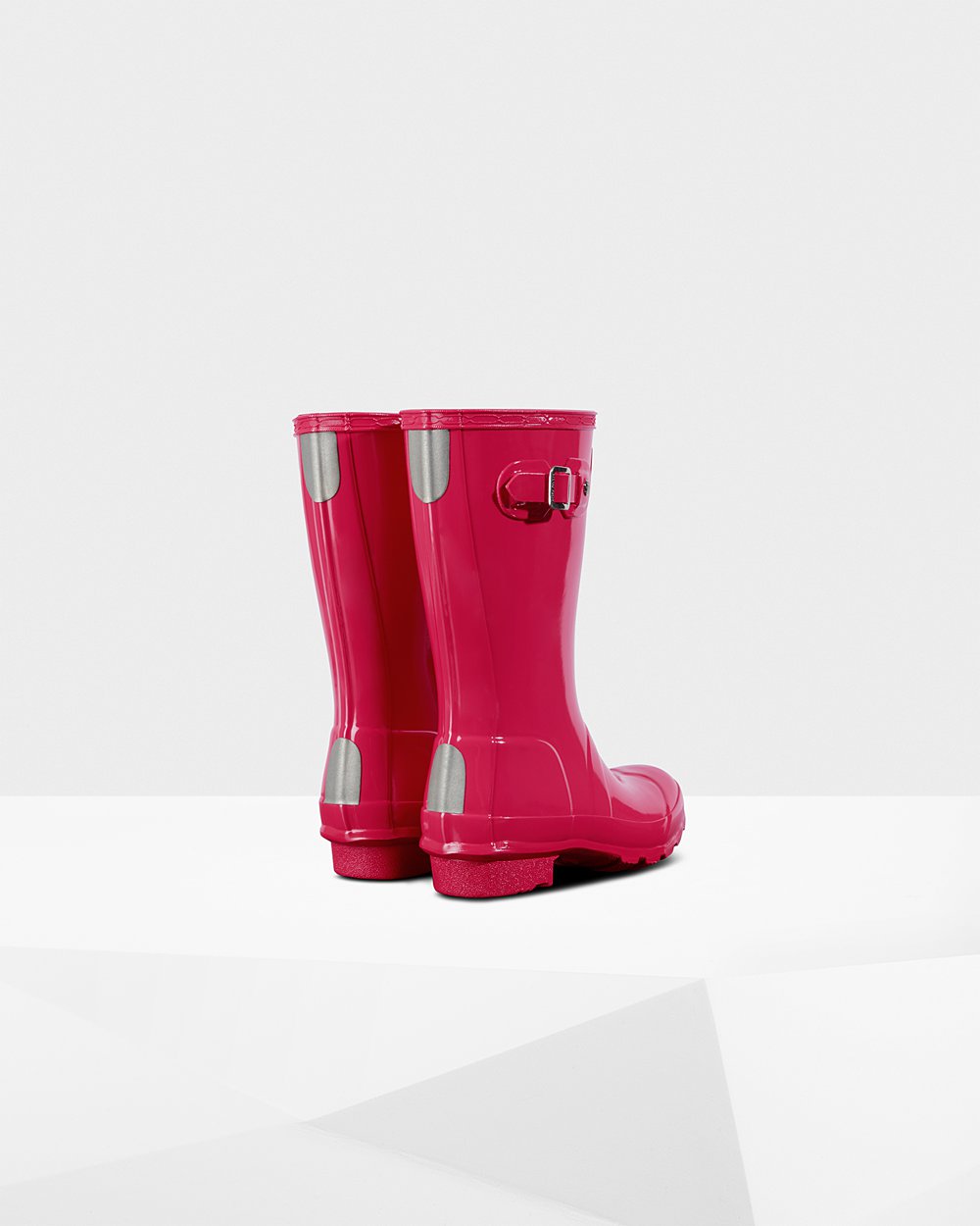 Hunter Niños Original Big Gloss - Botas de Lluvia Rosas - 304-ACEMIO